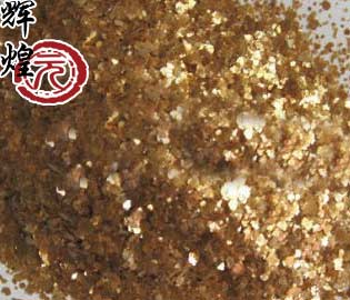 Golden vermiculite